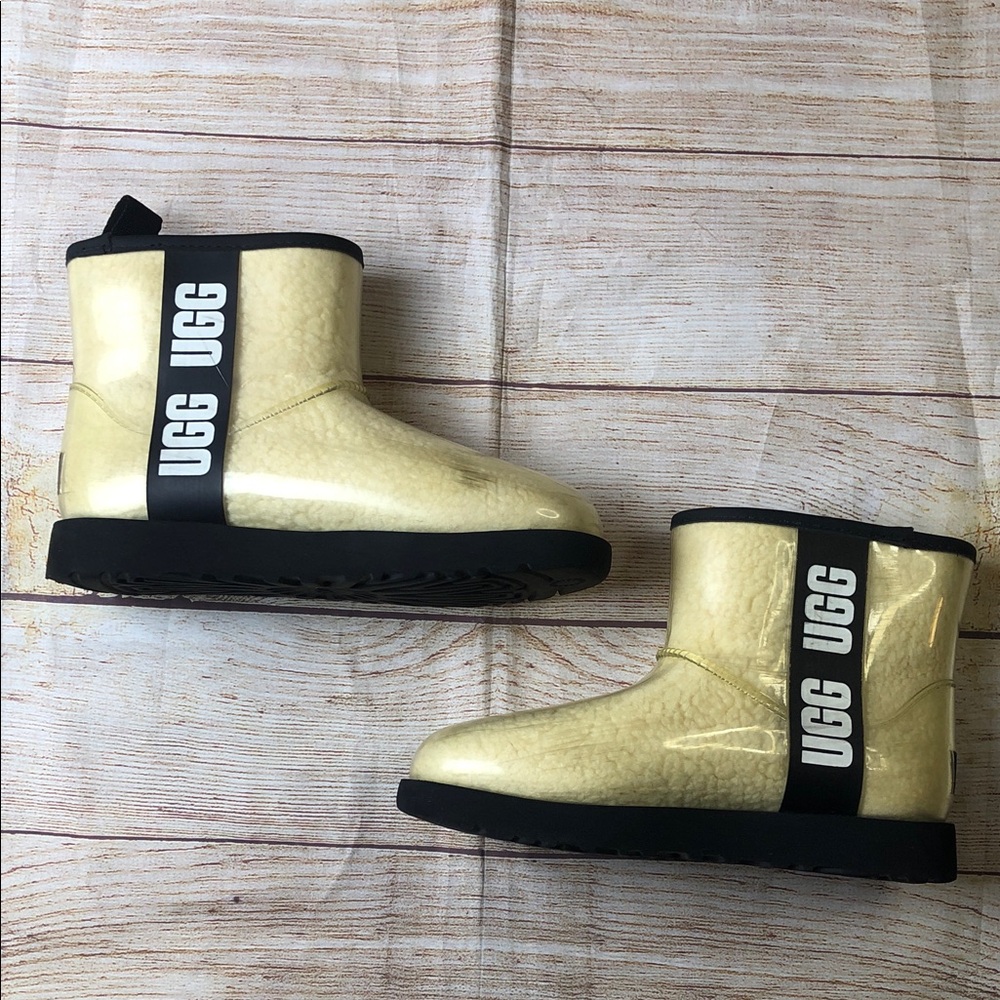 Women’s UGG Classic‎ Clear Mini Waterproof Transparent Boots